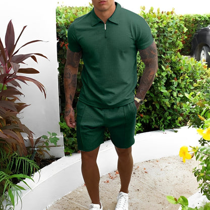 Richard - Lässiges Polo- und Shorts-Set für Herren