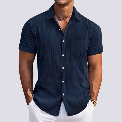 James - Elegantes gestreiftes Hemd für Herren