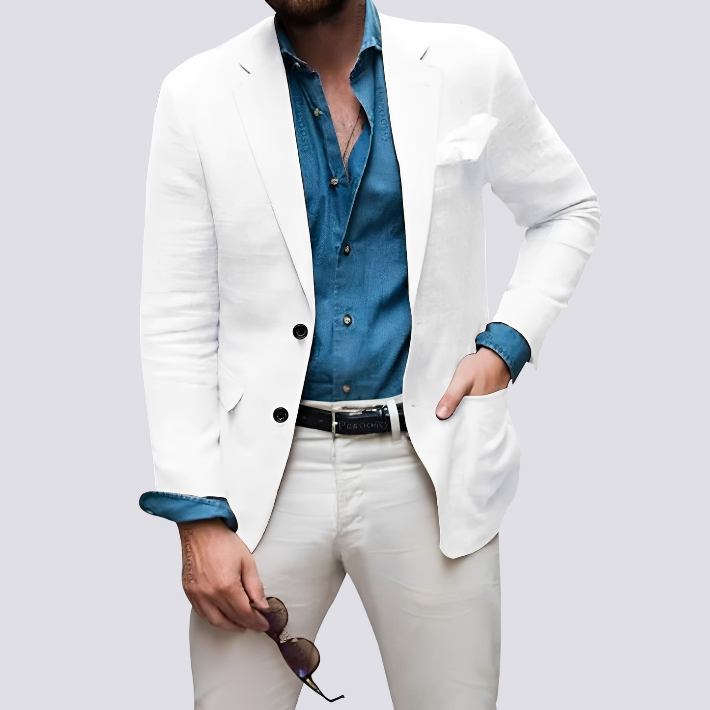 Glenn - Elegante Jacke für Herren mit Knöpfen