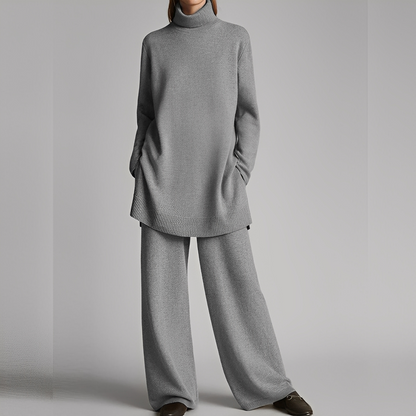 Mireille - Pullover und Winterhose lässige Frauen Ensemble