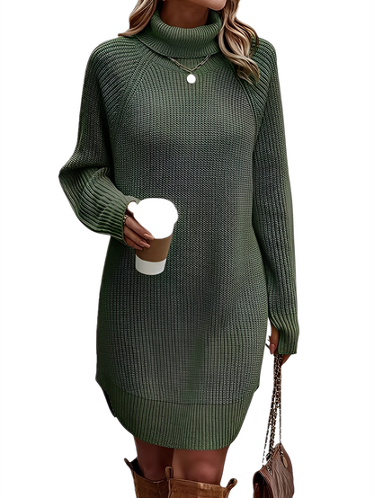 Melanie - Trendiges und bequemes Damenstrickkleid