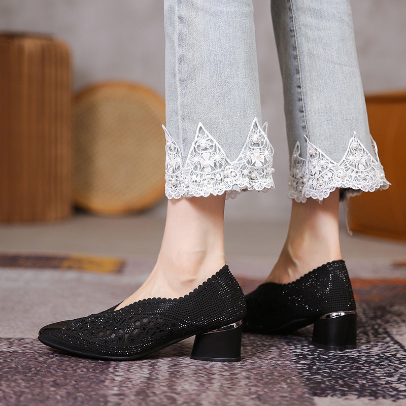 Rita - Elegante Sandalen mit Ausschnitt für Damen