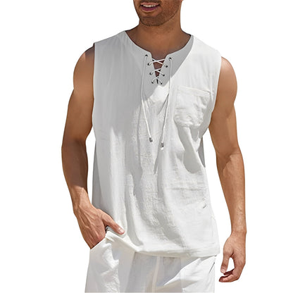 Alexia - Bequemes ärmelloses Tanktop für Herren