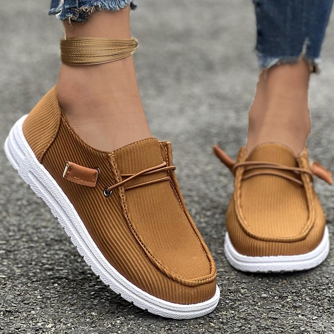 Ellie - Elegante flache Mokassins für Damen