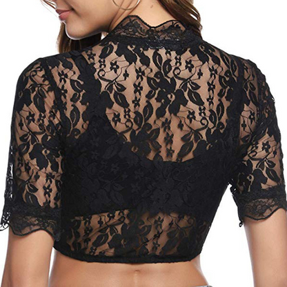 Roxanna - Elegante Oktoberfest-Bluse mit Spitze für Damen