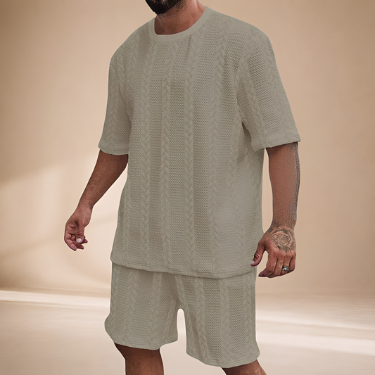 Johnston - Komfortables Set aus Oberteil und Shorts