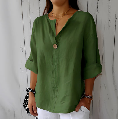 Stephanie - Lässige und weite Bluse für Damen