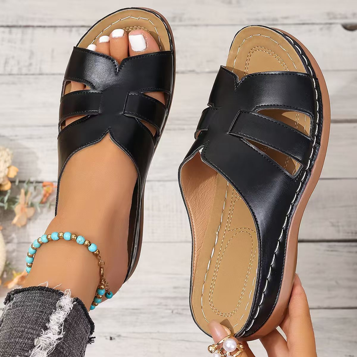 Jennelle - Elegante Mules-Sandalen für Damen