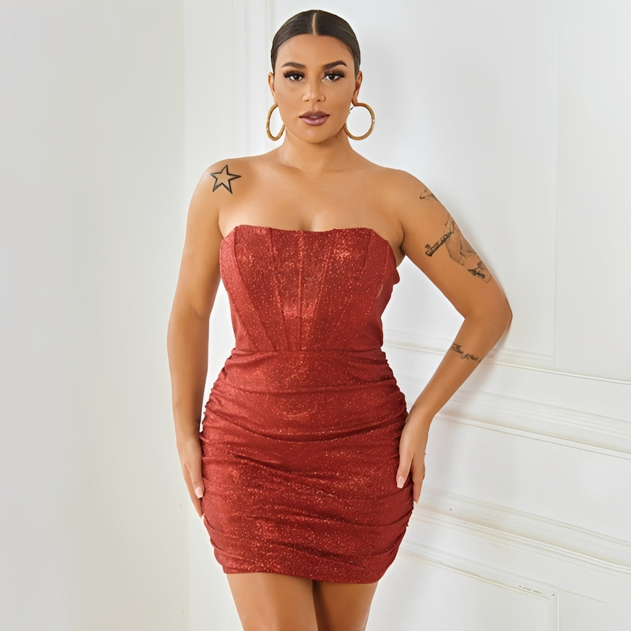 Isobelle - Elegantes Minikleid mit Korsett für Damen