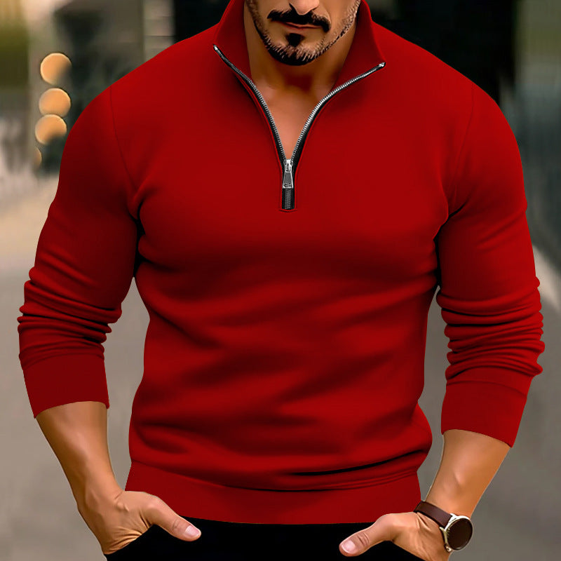 Billy - Stilvoller Herrenpullover mit Reißverschluss