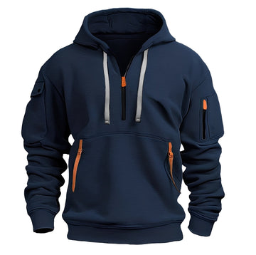 Burton - Moderner Hoodie mit halbem Reißverschluss