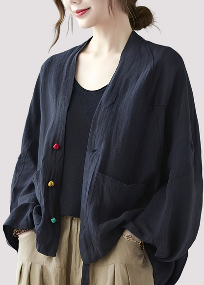 Tilly - Weite und lässige Strickjacke mit Taschen für Damen