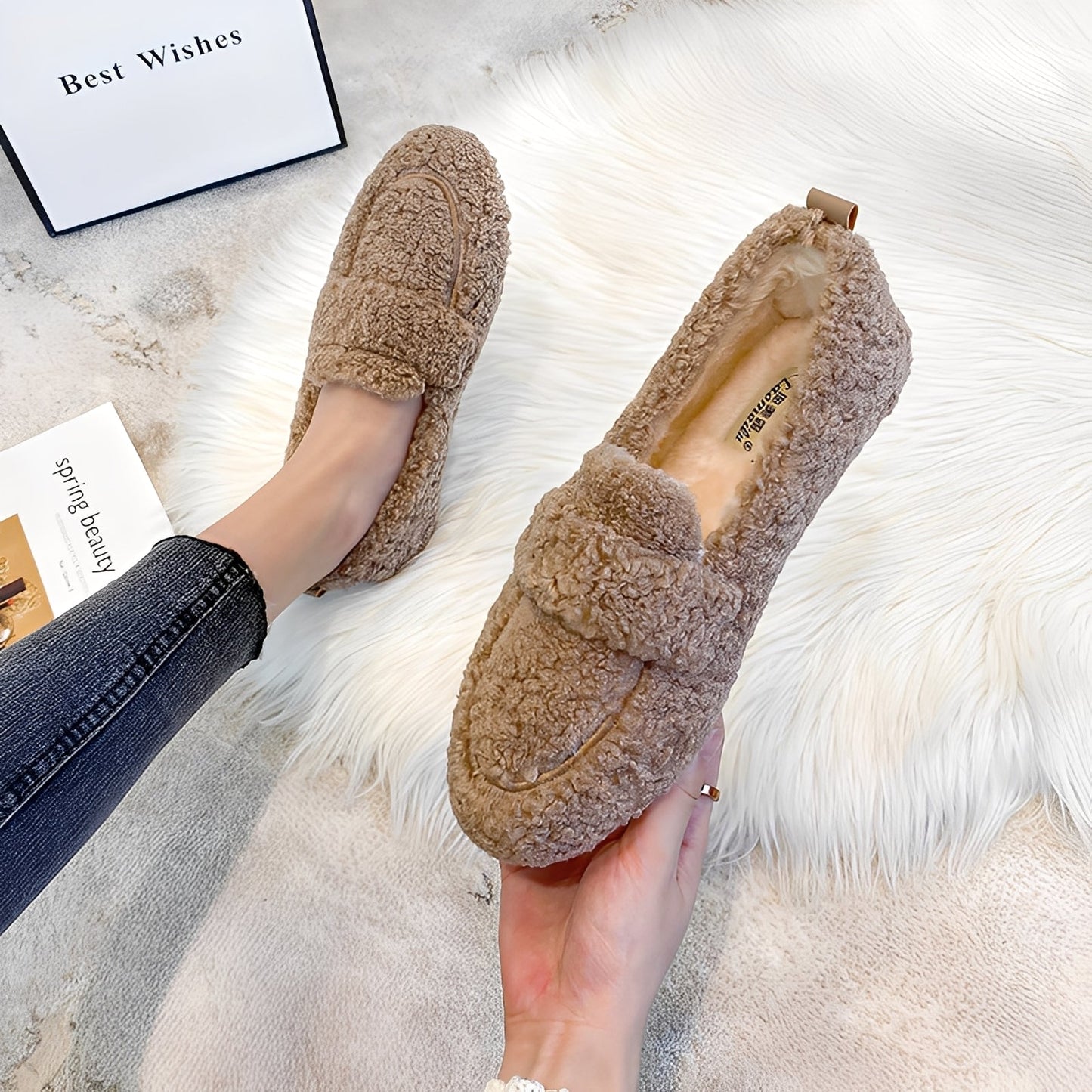 Mara - Warme Wintermokassins für Frauen