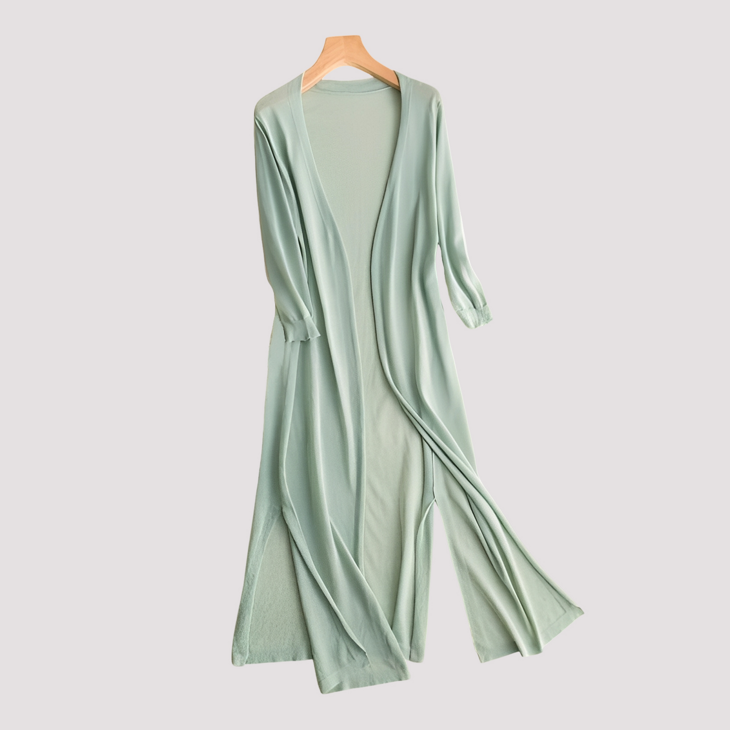 Fannie - Langer lässiger Cardigan für Damen