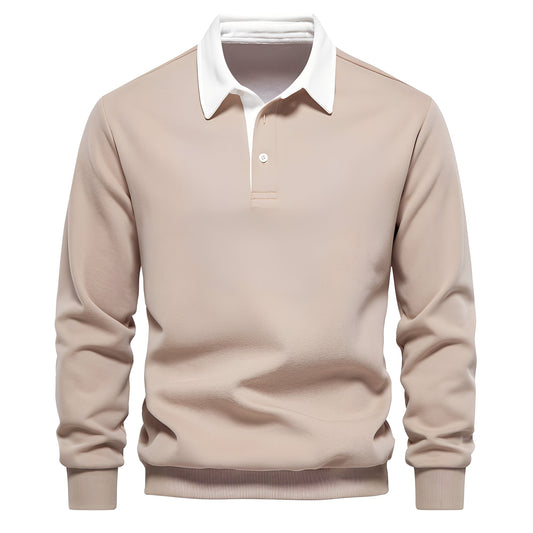 Sonnie - Herren-Langarm-Poloshirt für Komfort