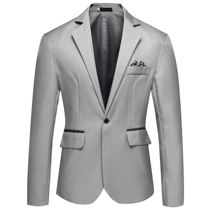 James - Eleganter, maßgeschneiderter Einreiher-Blazer für Herren