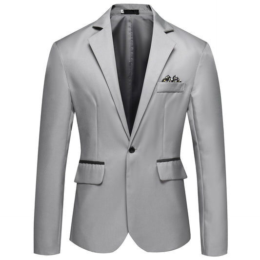 James - Eleganter, maßgeschneiderter Einreiher-Blazer für Herren