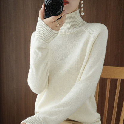 Jessel - Bequemer Damen-Rollkragenpullover
