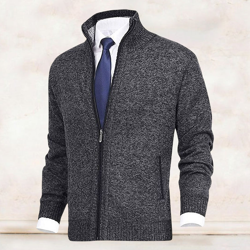 Saber – Cardigan mit Stehkragen