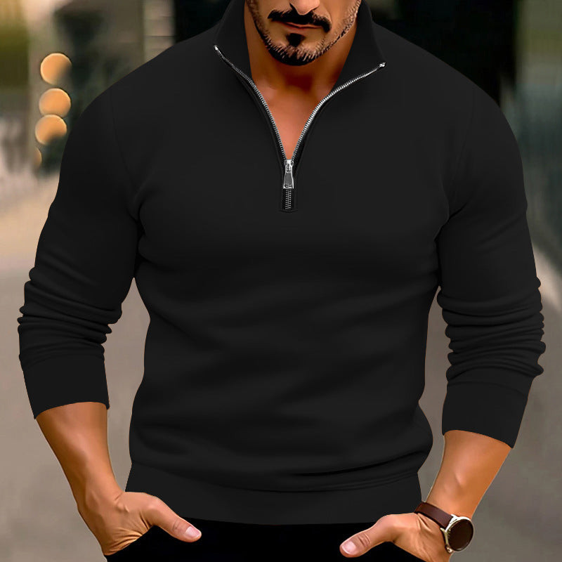 Billy - Stilvoller Herrenpullover mit Reißverschluss