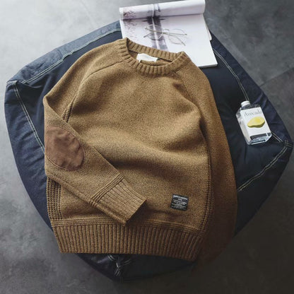 Gibson - Herrenpullover mit Retro-Kragen