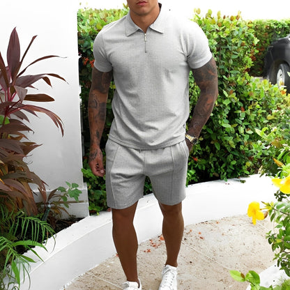 Richard - Lässiges Polo- und Shorts-Set für Herren