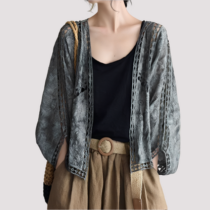 Connie - Stylische Cardigans mit Ausschnitten für Damen