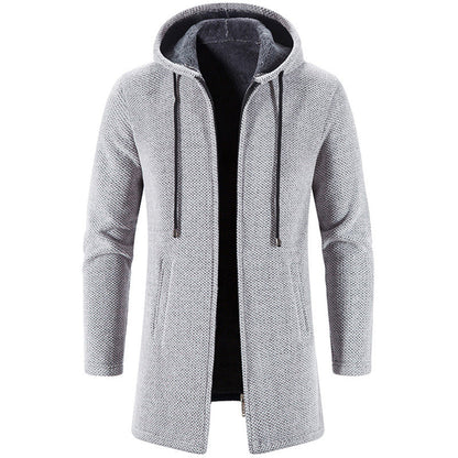 Reginald - Bequeme, warme Fleecejacke mit Kapuze für Herren