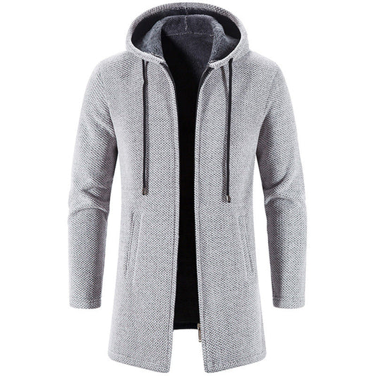 Reginald - Bequeme, warme Fleecejacke mit Kapuze für Herren