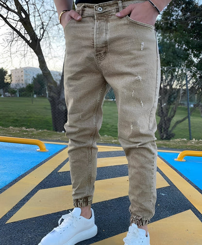 Andre - Schicke Slim-Jeans mit Rissen für Herren