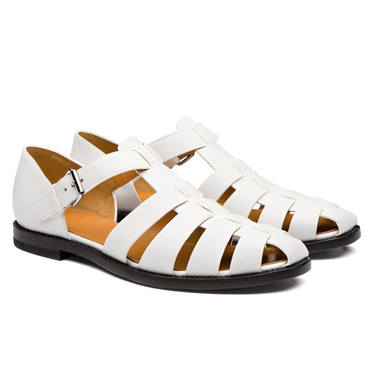Willard - Elegante Sandalen mit genähter Schnalle für Herren