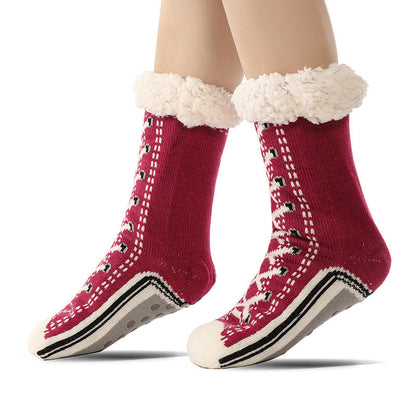 Sharla - Trendige Damen-Berber-Fleece-Socken
