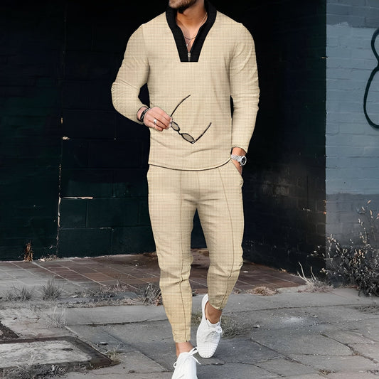 Andrew - Raffiniertes Sportset mit Texturmuster für Herren