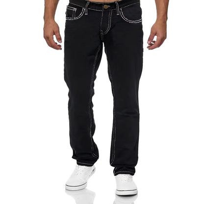Stefan - Weite gerade Jeans mit Stretch für Herren