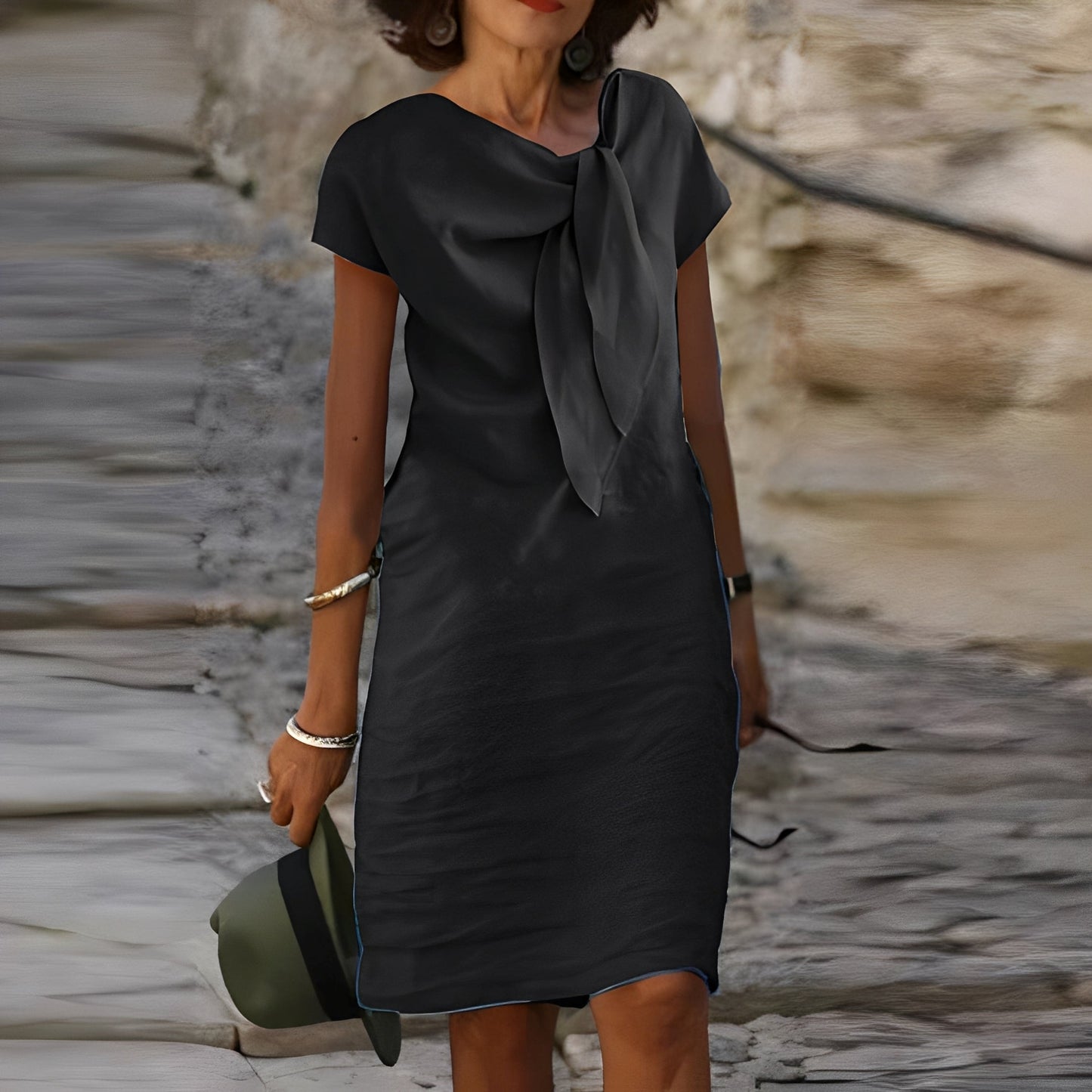 Hazel - Elegantes Krawatten-Minikleid für Damen