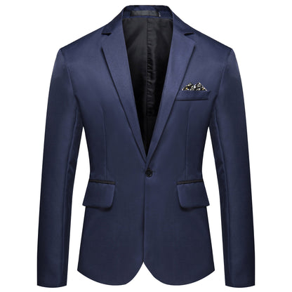 James - Eleganter, maßgeschneiderter Einreiher-Blazer für Herren