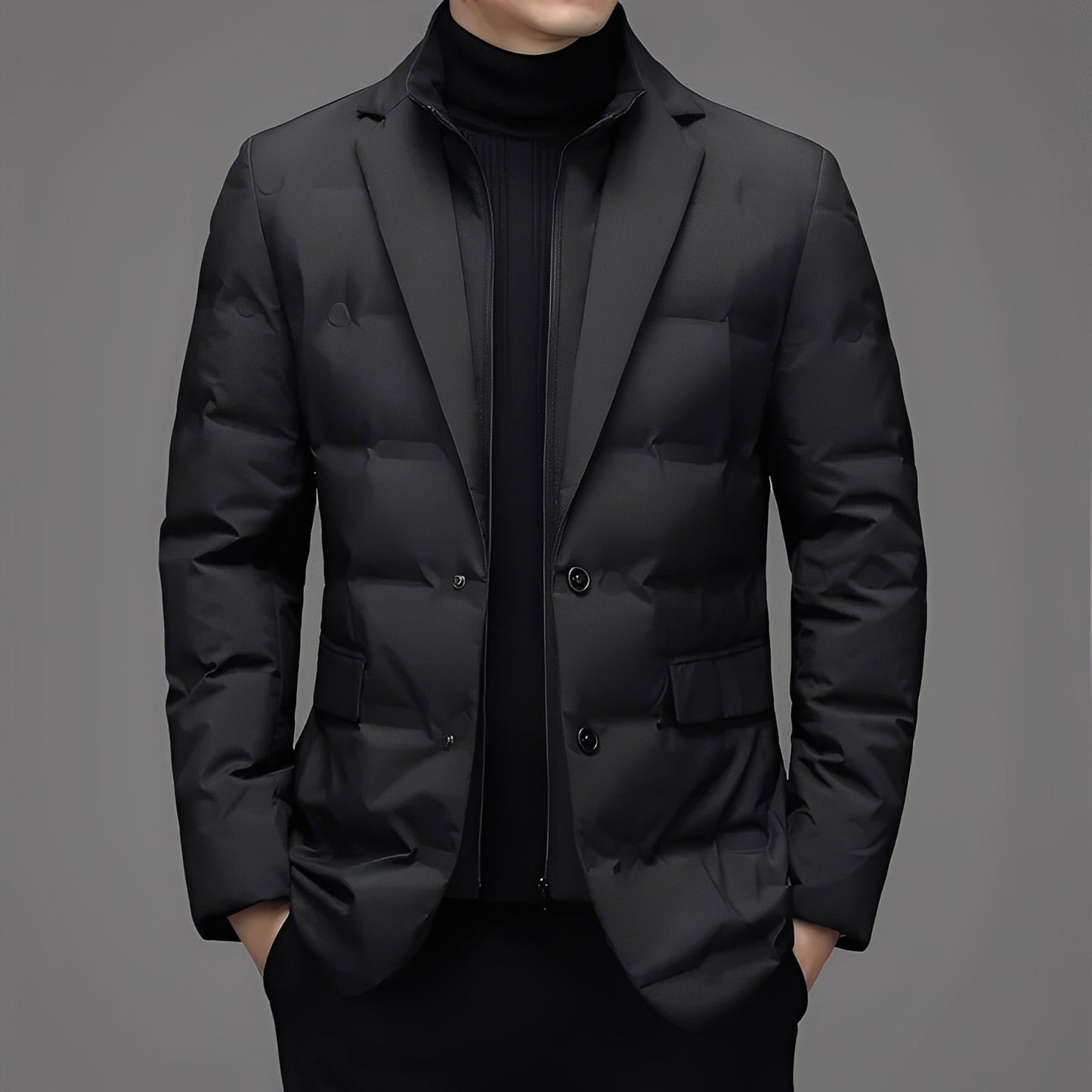 Matthew - Herren-Daunenparka im modernen Stil