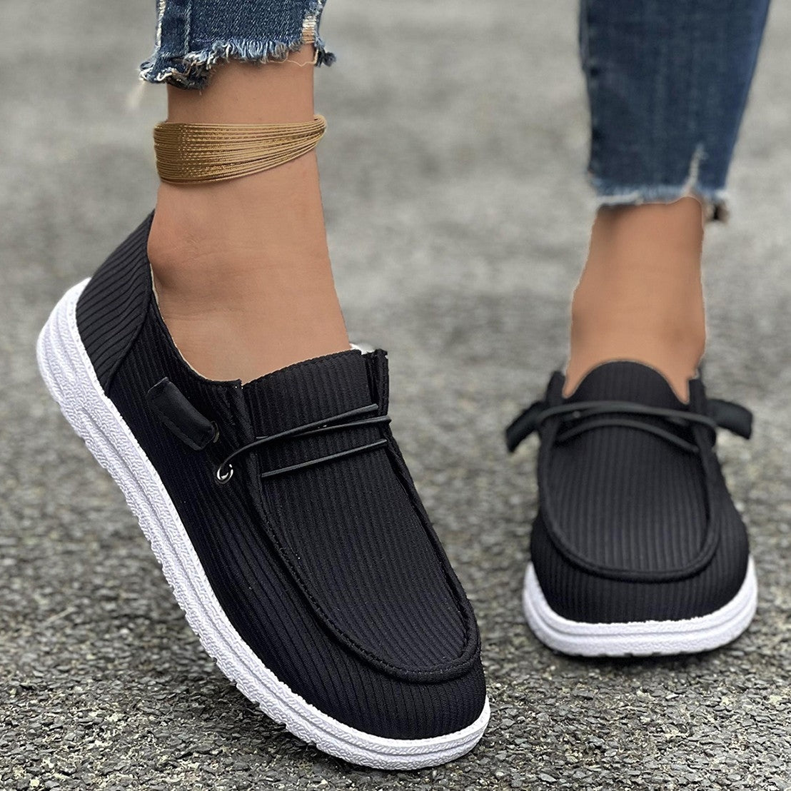 Ellie - Elegante flache Mokassins für Damen