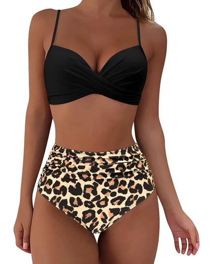 Jesse - Elegantes Bikini-Set mit hoher Taille für Damen