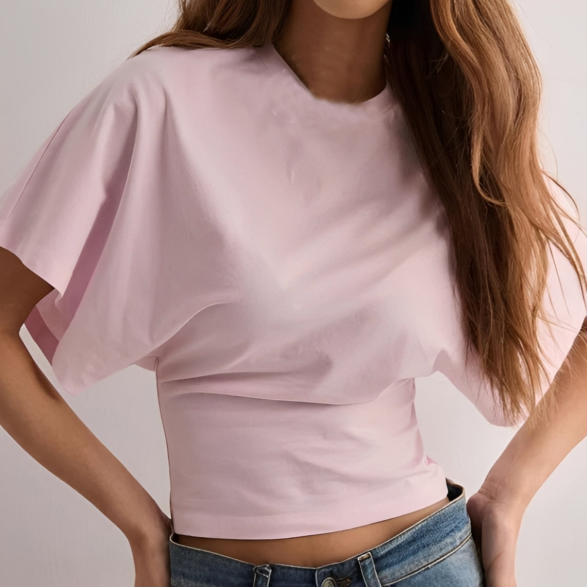 Mabel - Elegante Bluse mit weiten Ärmeln für Frauen