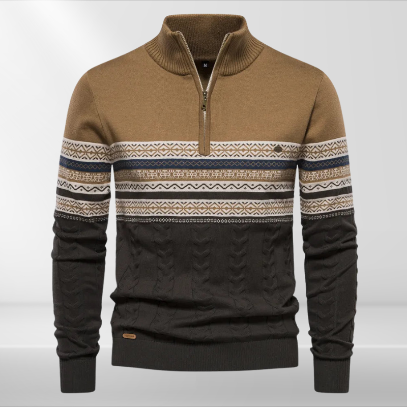 Rudy – Eleganter Retro-Herrenpullover