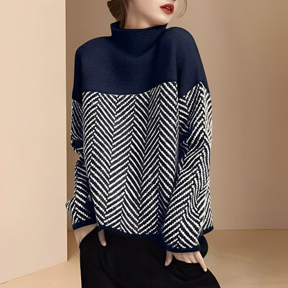 Maryann - Eleganter und weicher Damen-Rollkragenpullover