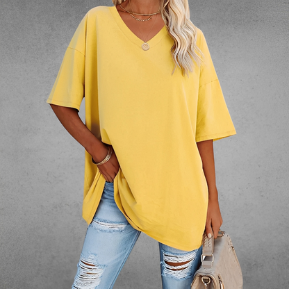 Andrea - Elegantes Oberteil mit V-Ausschnitt für Damen