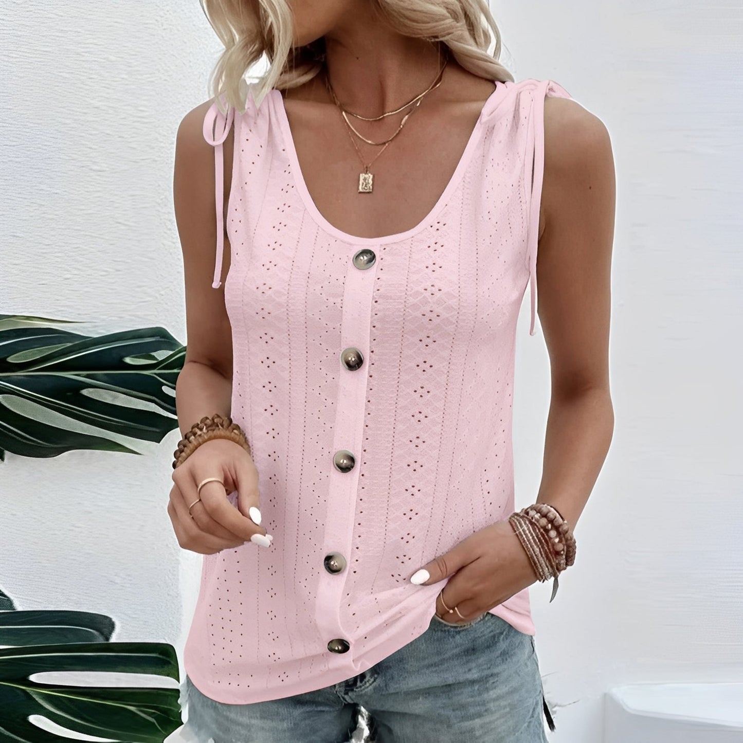 Millie - Elegantes ärmelloses Top für Damen