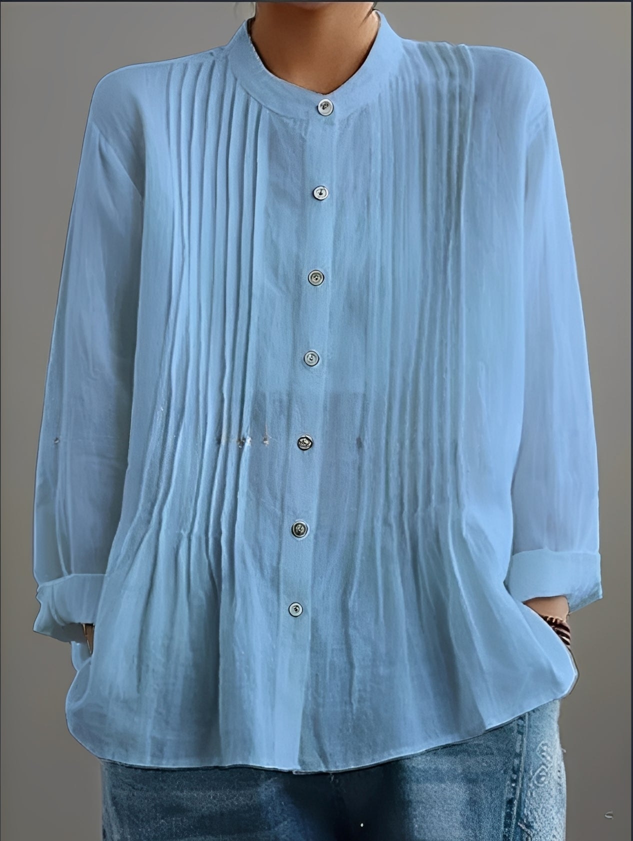 Tiphanie - Elegantes Langarm-T-Shirt für Damen