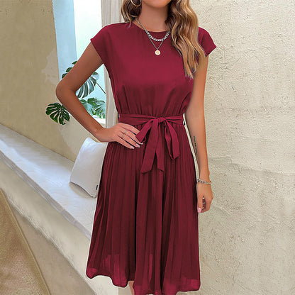Nadia - Elegantes Plisseekleid für Damen