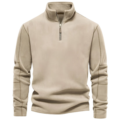 Nicholas - Eleganter Herren-Fleecepullover mit Reißverschluss