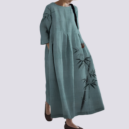 Veronica - Lässiges Kleid mit Taschen für Damen