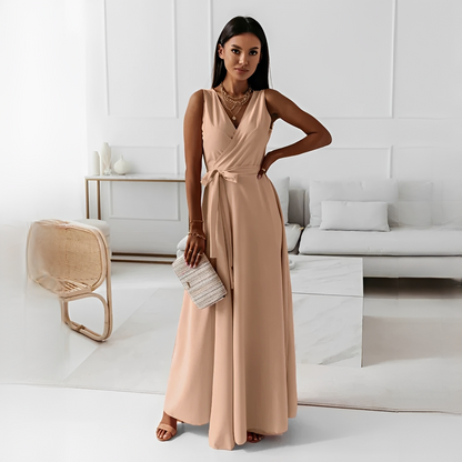 Quiana - Elegantes Kleid mit V-Ausschnitt für Damen