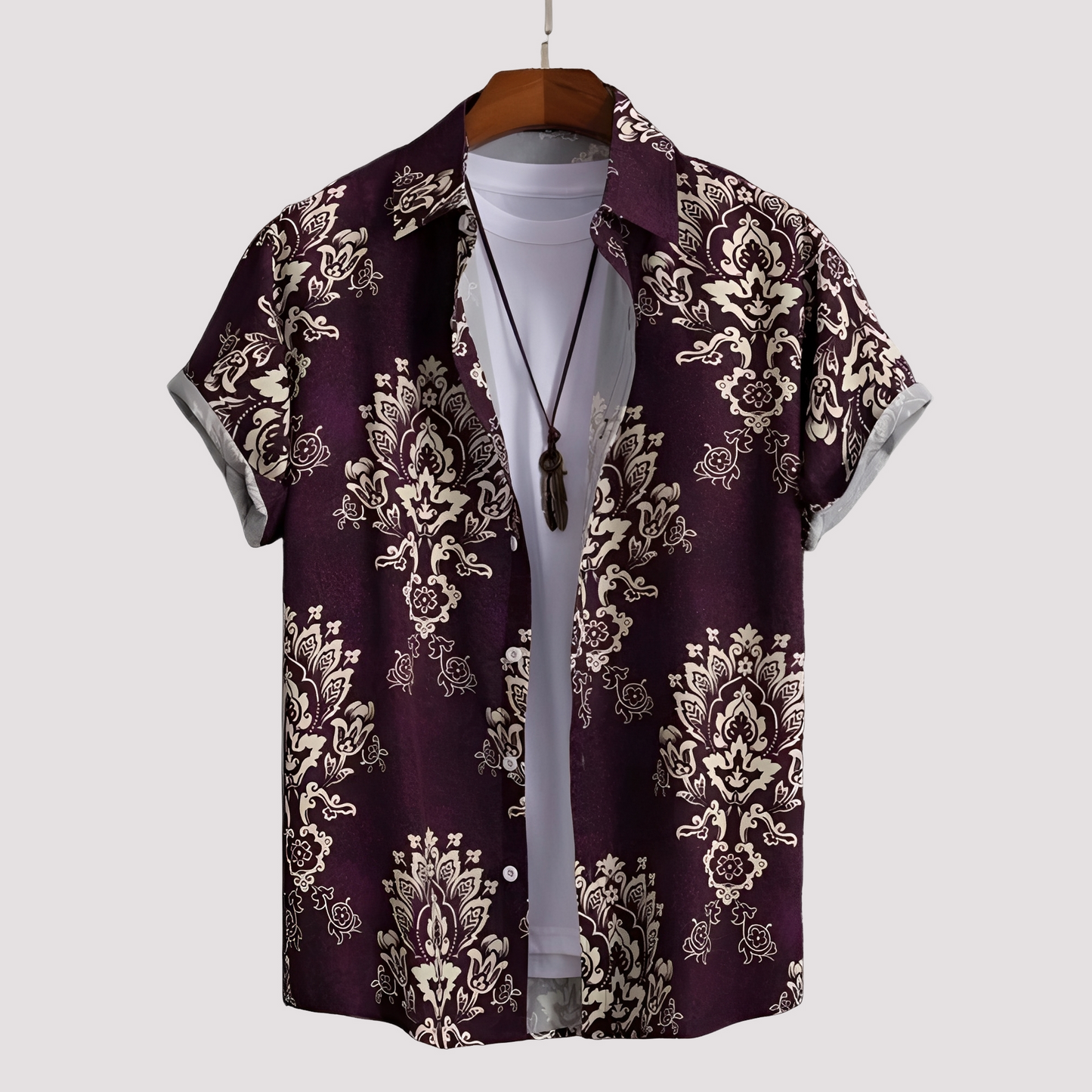 Arjun - Lässiges Hawaii-Muster-Hemd für Herren